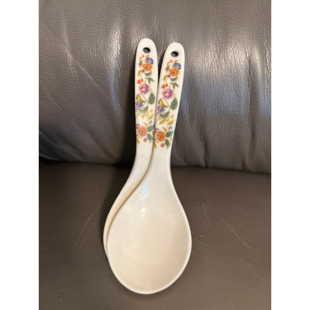 2 MELAMINE RICE/SERVING SPOONS - Picture 15 of 16